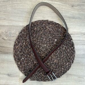 Banana Republic Men's Leather Belt Size 33